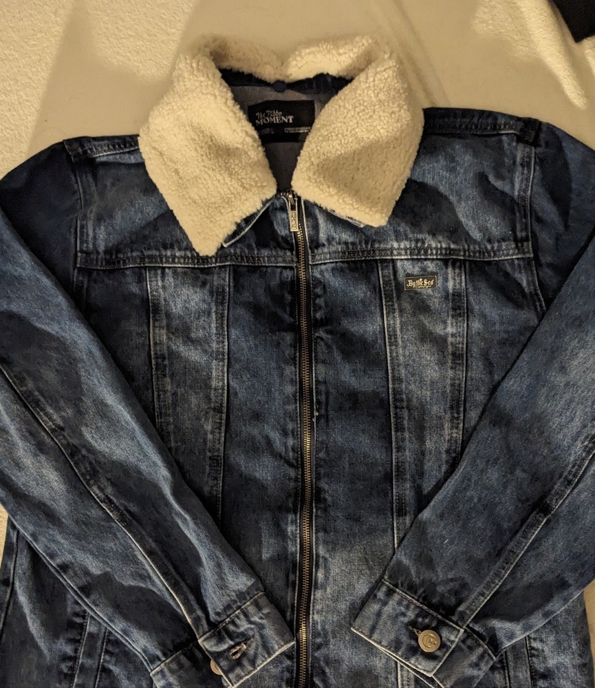 The Tubbo Moment - Denim Jacket with removable collar